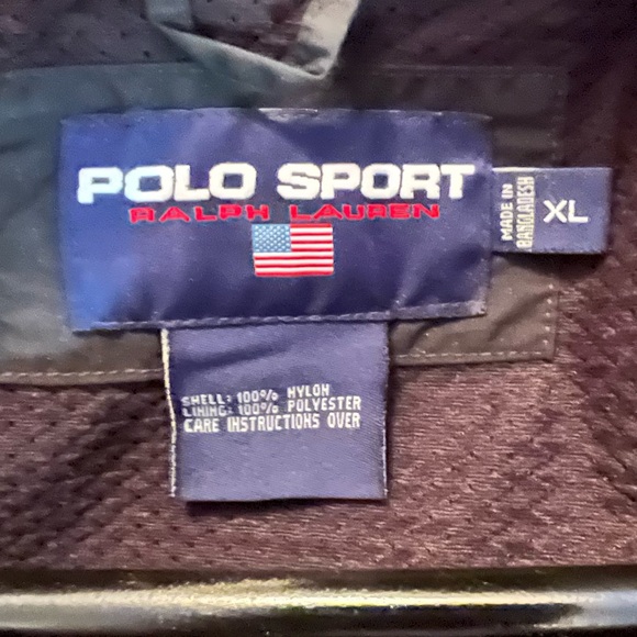 Ralph Lauren Polo Sport jacket with hood zip up Size XL - Picture 6 of 6